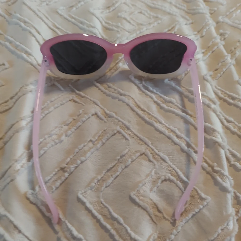 Pink Ombre Cat-Eye Sunglasses Two Tone Lightweight